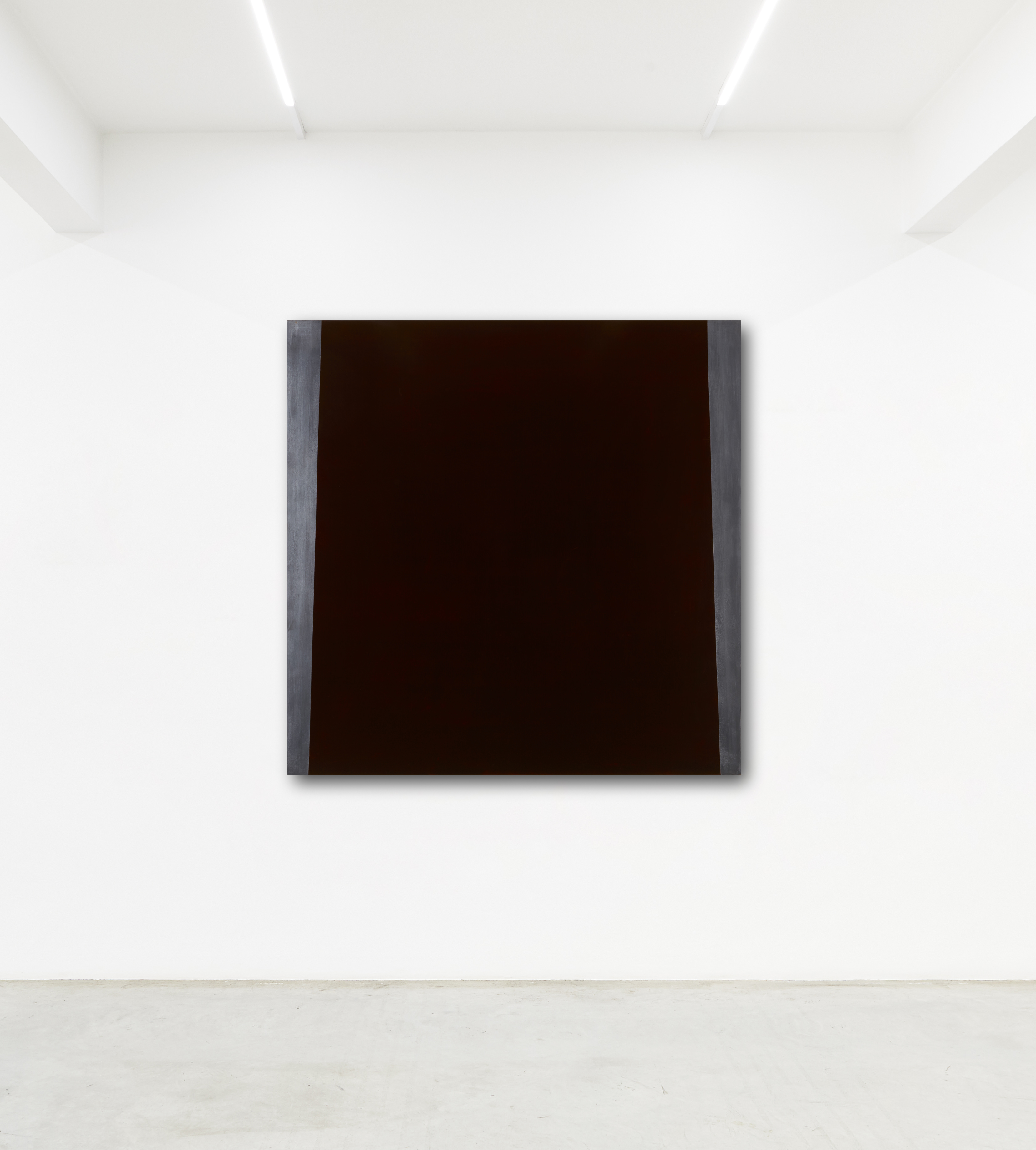 Paolo Serra, Untitled, 2015, lacquer and acrylic on panel, 122.1 x 122 cm