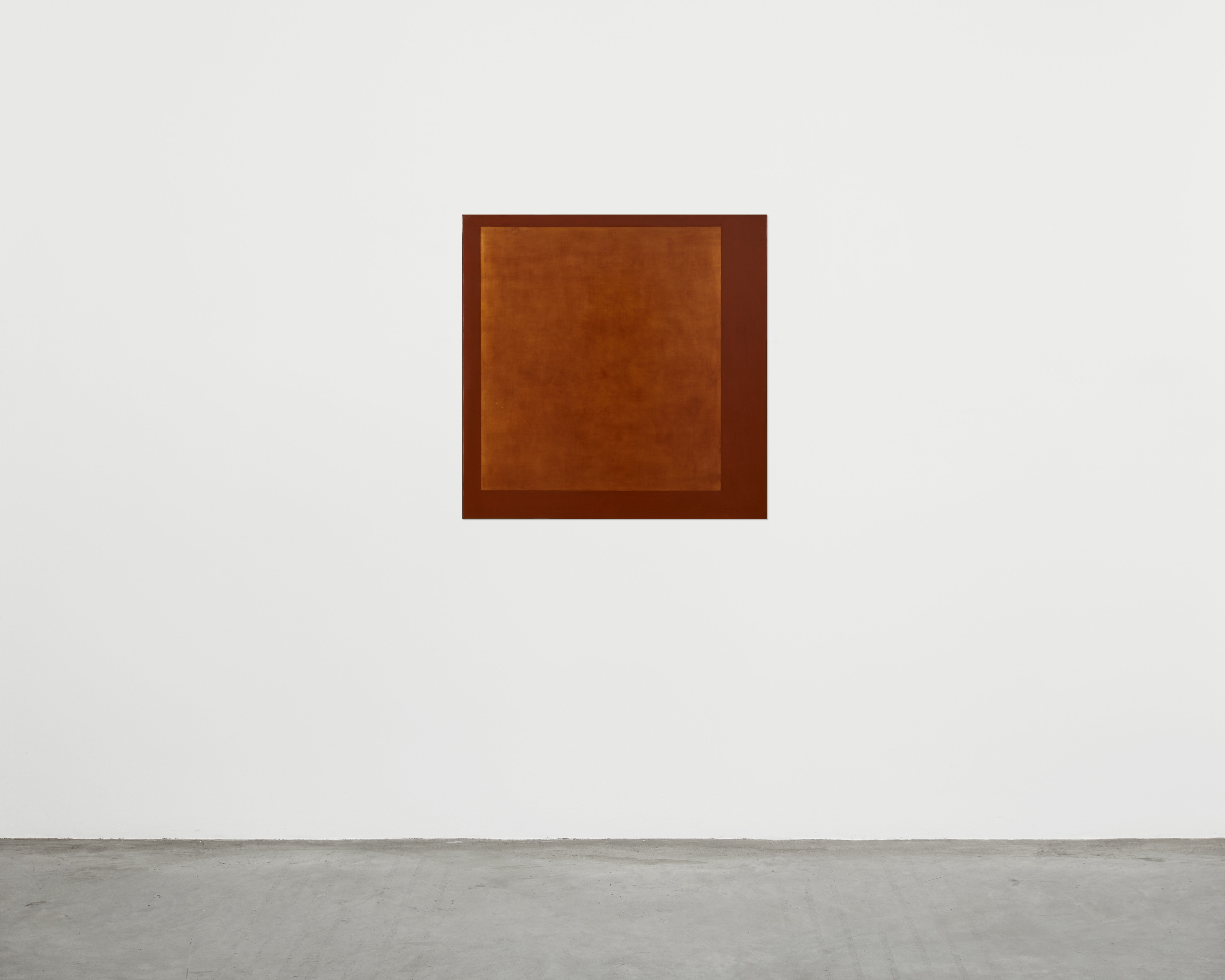 Paolo Serra, Untitled, 2017, lacquer on panel, 90 x 90 cm (PSe301813)