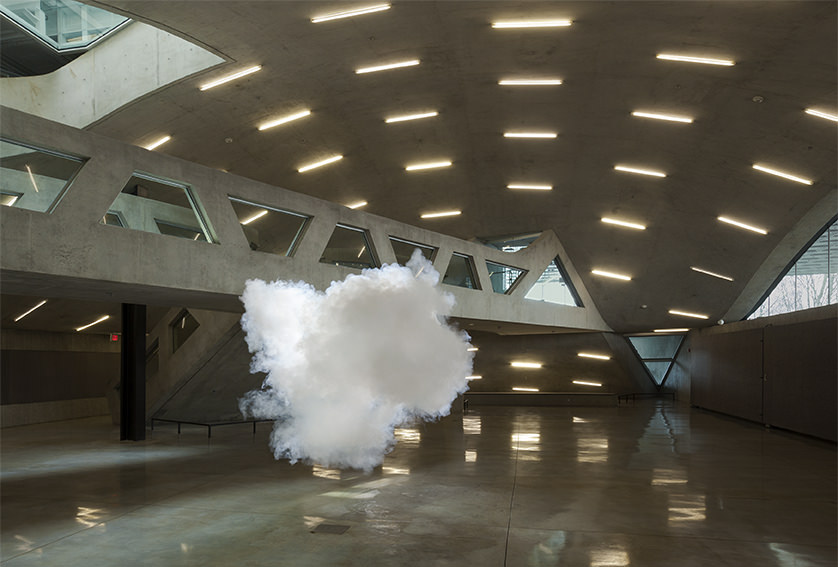 Berndnaut Smilde, Nimbus Milsteinhall, 2014, digital c-type print on aluminium, 125 x 185 cm, ed. of 6+2 ap