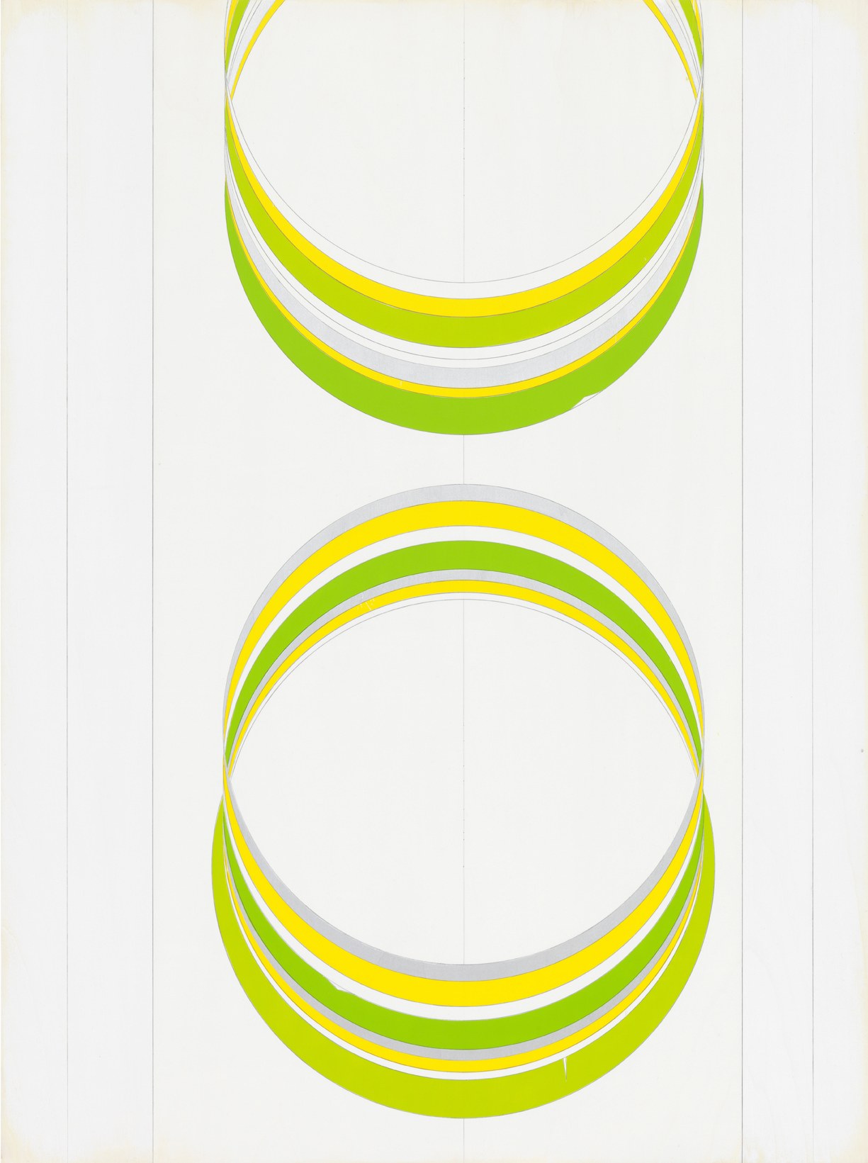 Jens Wolf, 14.46, 2014, acrylic on plywood, 115 x 86 cm