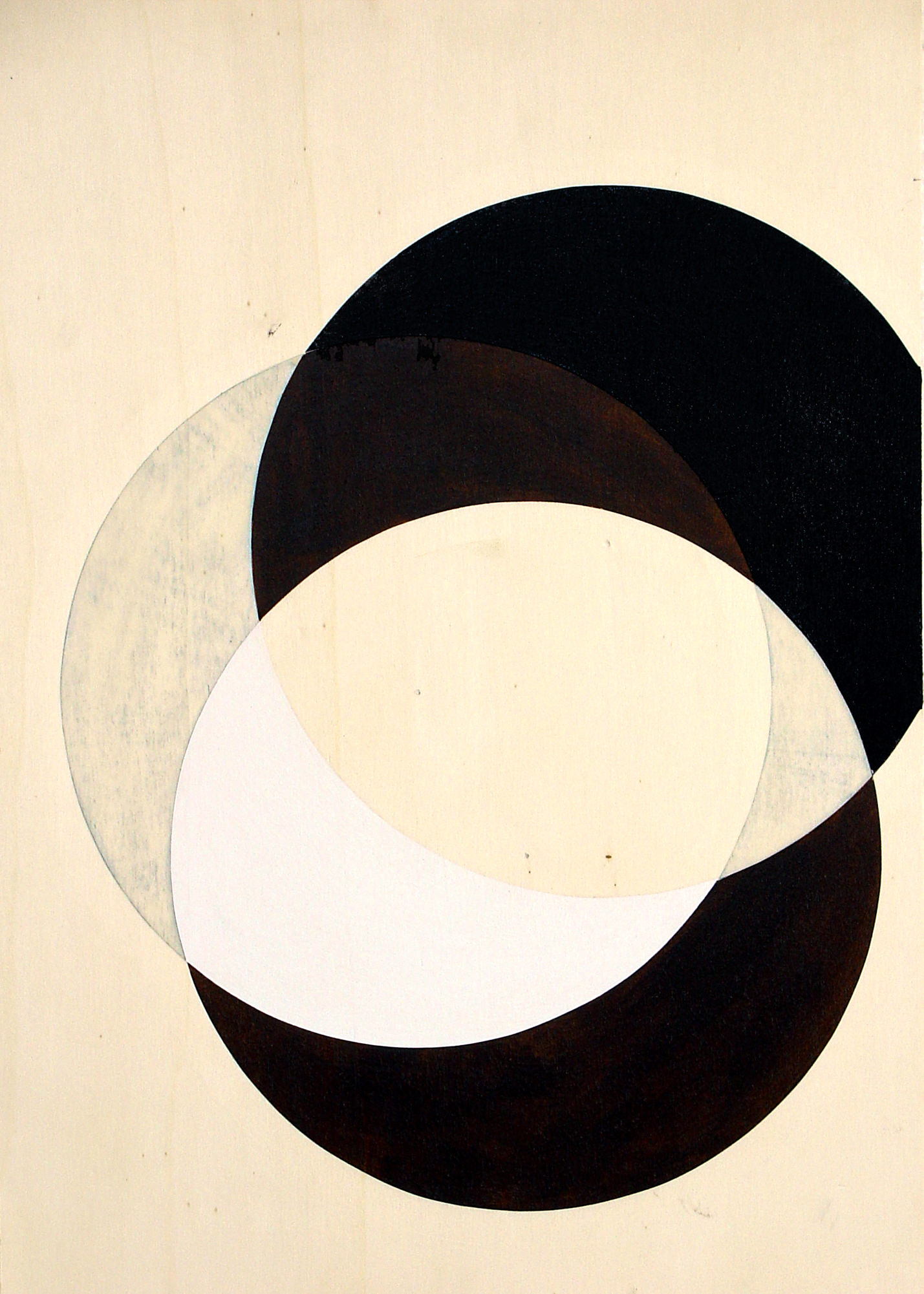 Jens Wolf, 05.62, 2005, Acrylic on plywood, 80x60cma