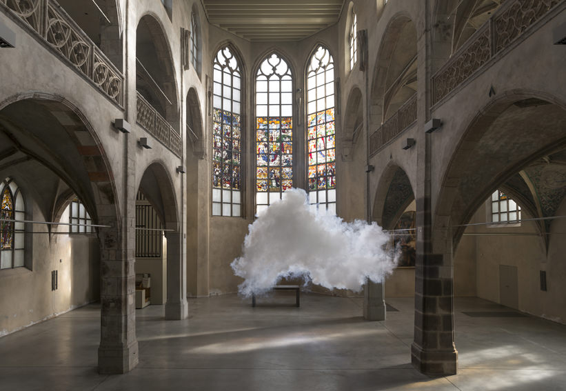 Berndnaut Smilde Nimbus Sankt Peter, 2014 digital c-type print on aluminium 125 x 181 cm 75 x 109 cm