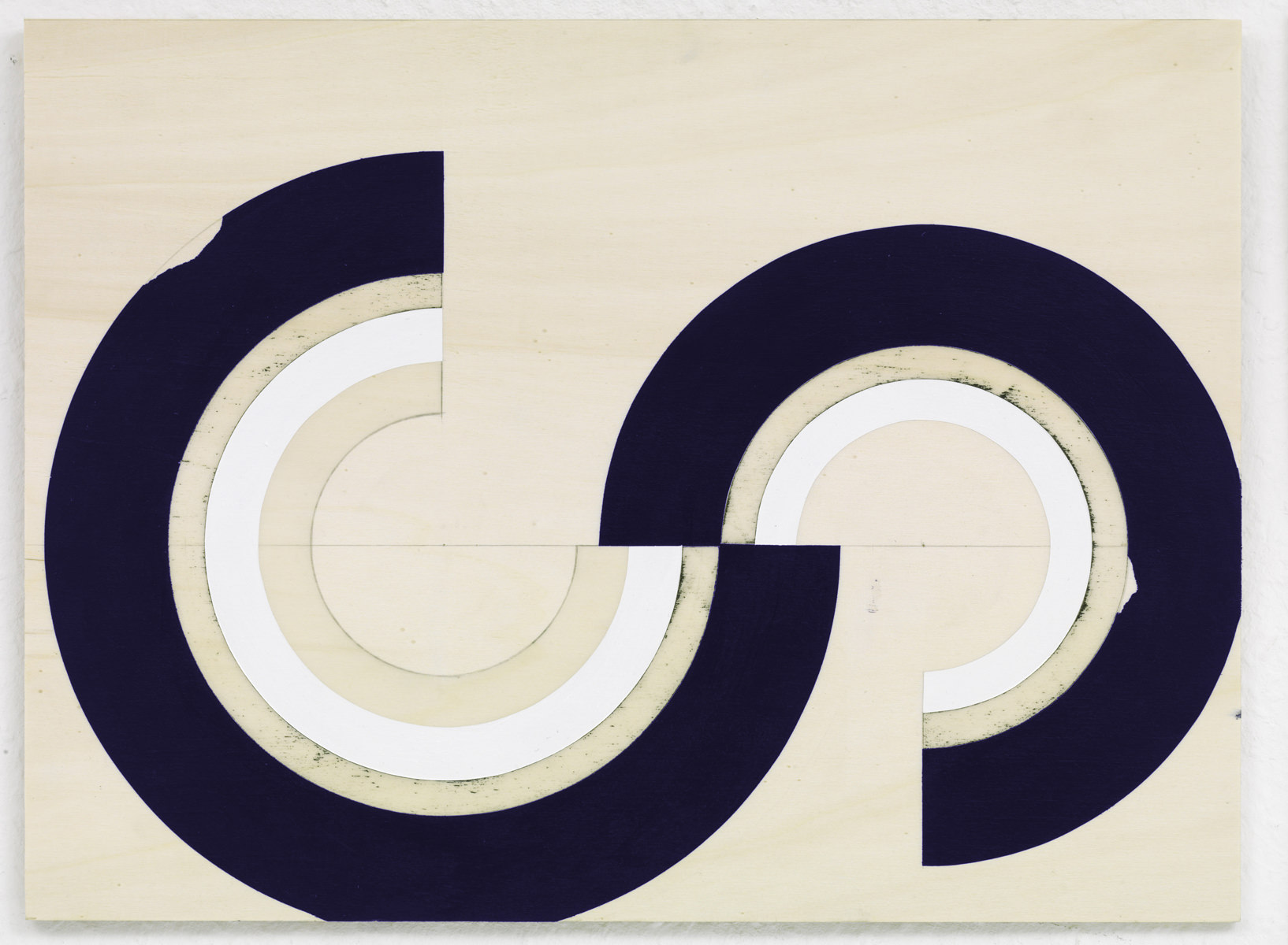 8) Jens Wolf, 09.07, 2009, acrylic on plywood, 60 x 80 cm