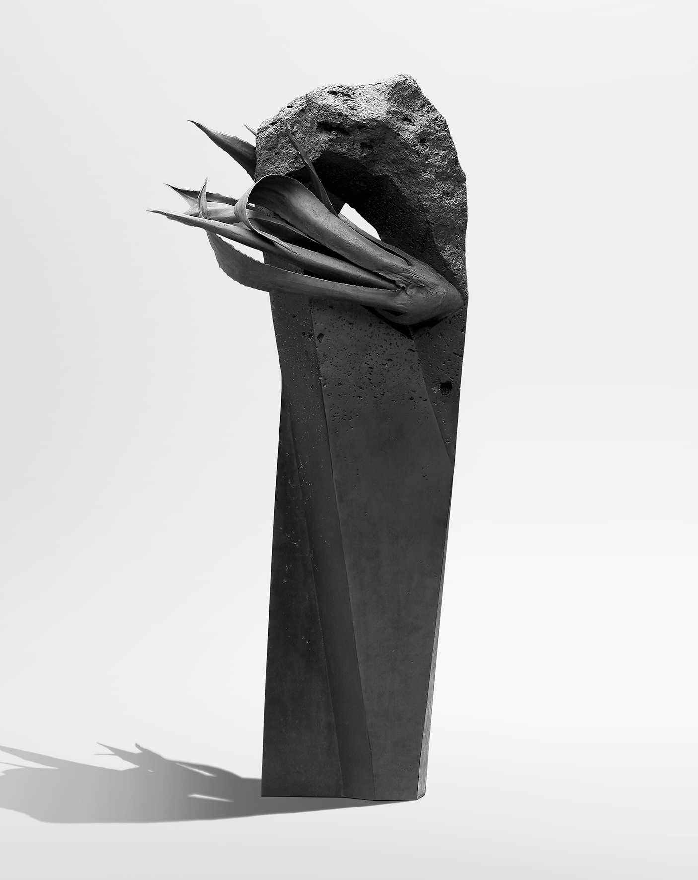 Gianpietro Carlesso, Mater-Bi, 2005, bronze, 260 x 100 x 60 cm