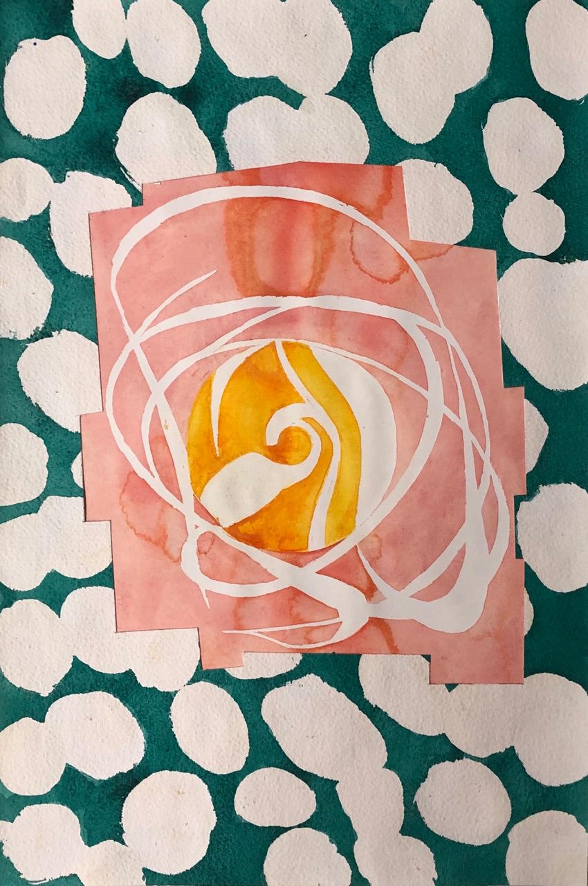 Domenico Bianchi, Untitled, 2013, water colour on paper, 36 x 24 cm