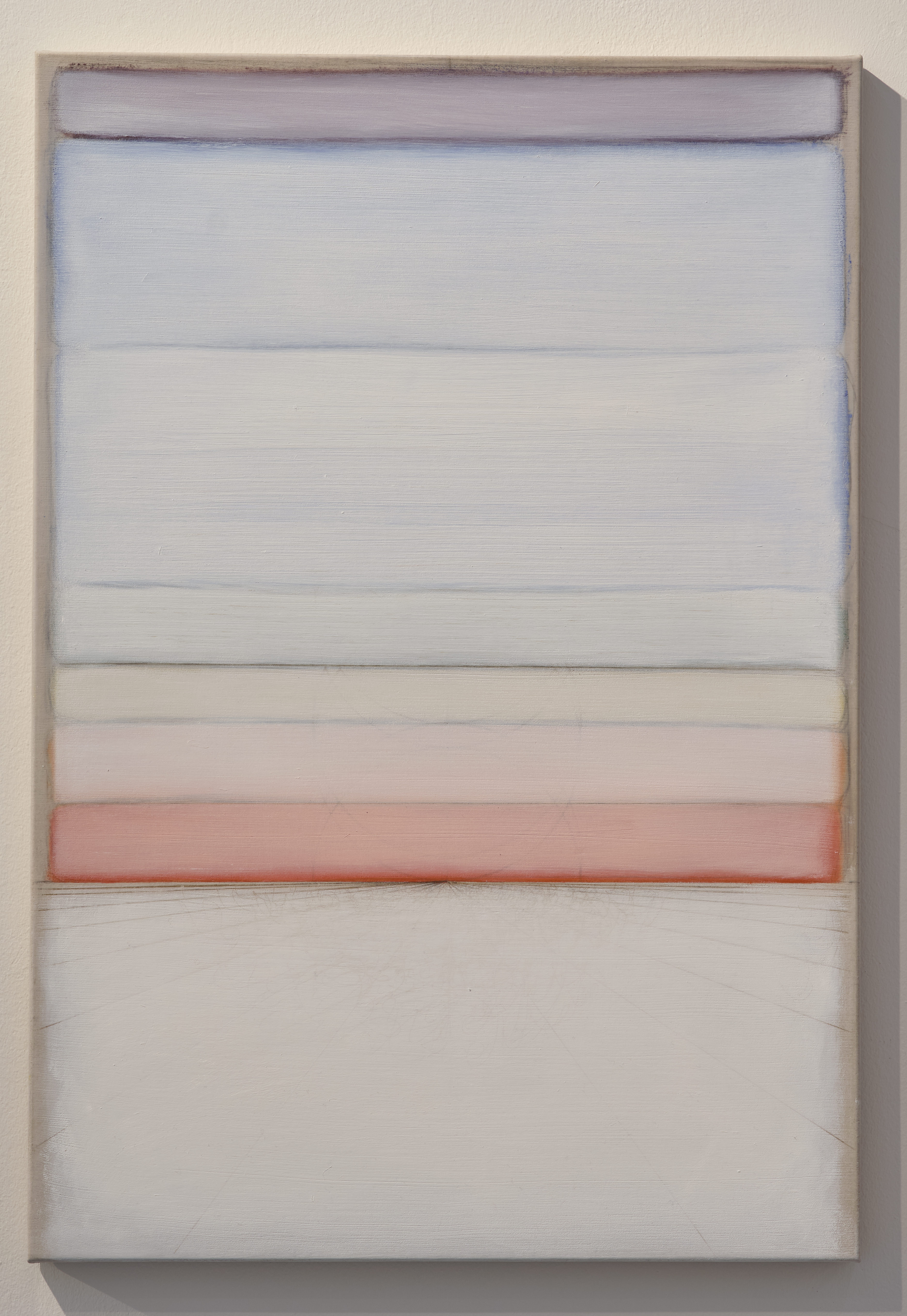 Richard Höglund VII STATIO LAPSUS, 2018. Oil on linen, 77 x 53 cm, 2