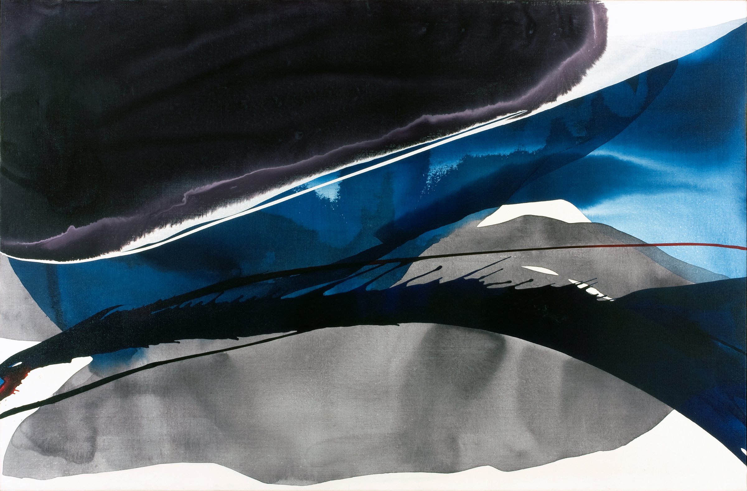 PaulJenkinsPhenomenaContinentalDrift1962acryliconcanvas39.25×58.25in99.7x148cm(PJe300026)