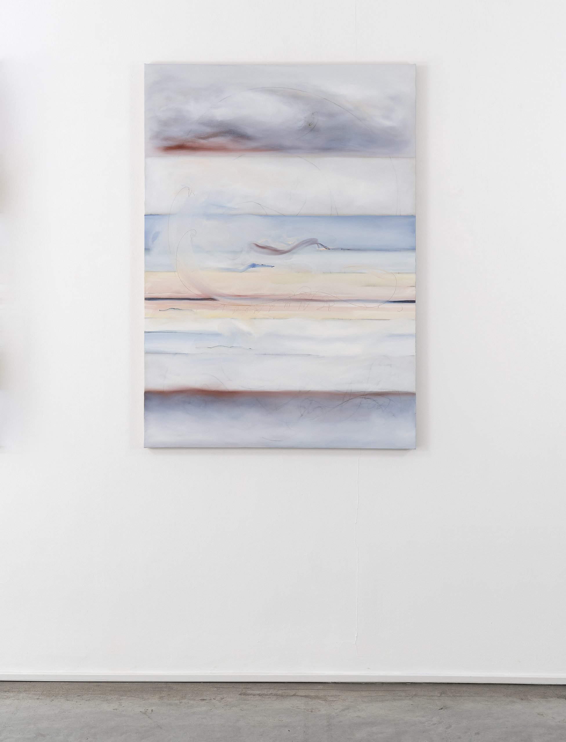 Richard Hoglund, Vine Picture XLIV, 2021, oil on canvas, 140 x 99 cm, (RHö302584), 2