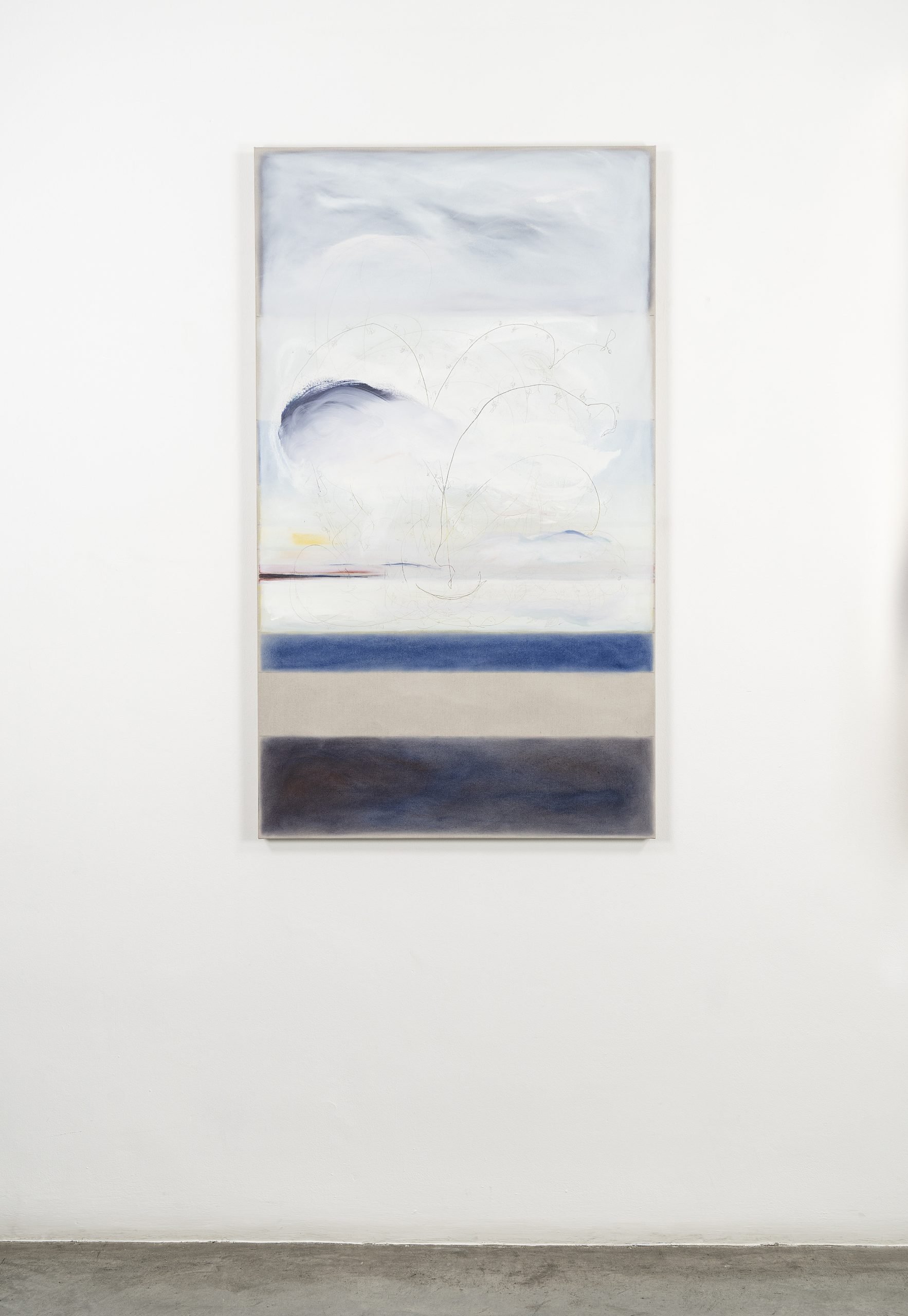 Richard Hoglund, Vine Picture XXXVIII, 2021, oil on canvas, 140 x 81 cm, (RHö302578), 2