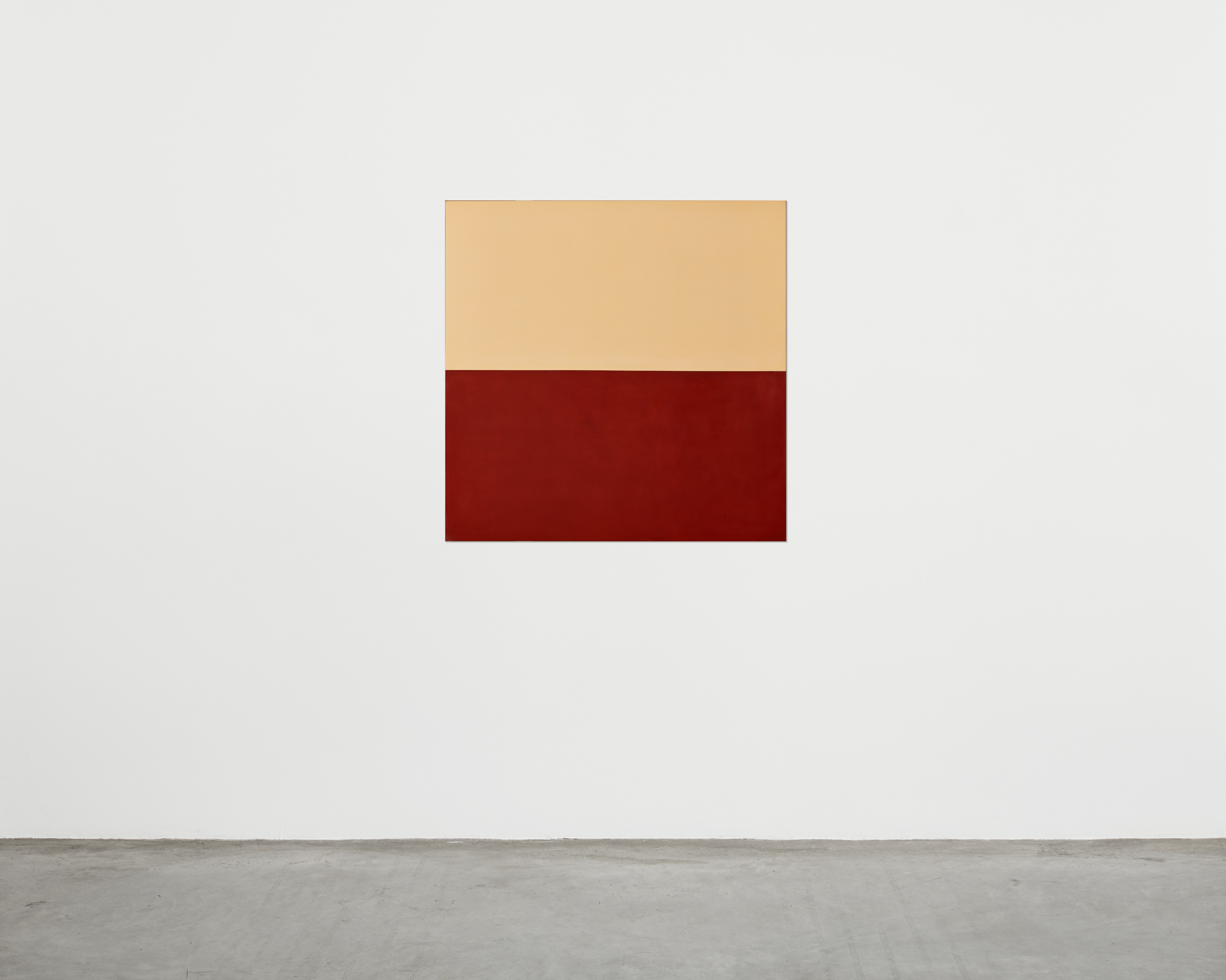 Paolo Serra  Untitled, 2017  lacquer and gold leaf on panel 100 x 100 cm