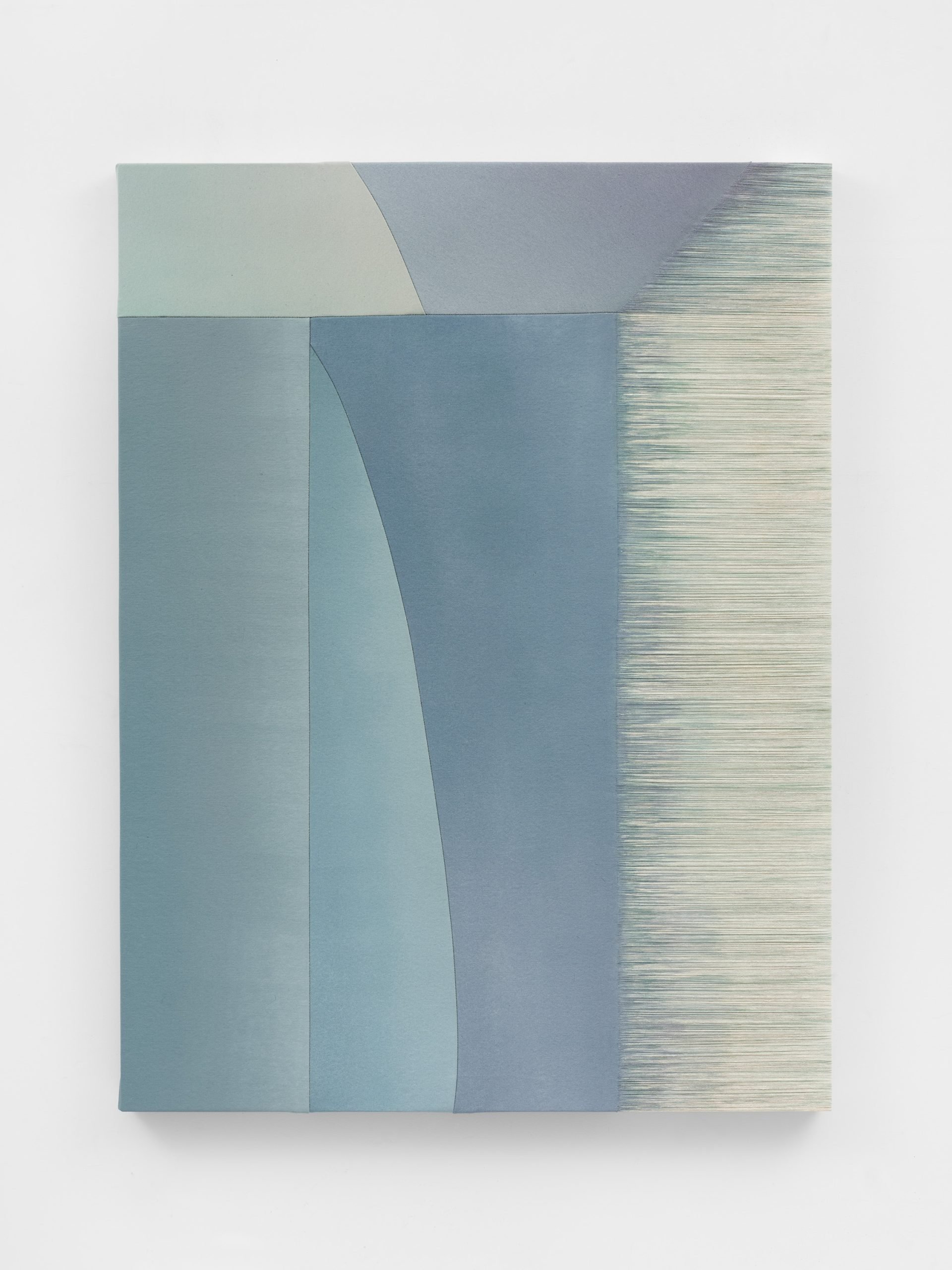 Rebecca Ward, winter, 2025, acrylic and dye on canvas, 121.9 x 91.4 cm, 48 x 36 in (RWa302626)