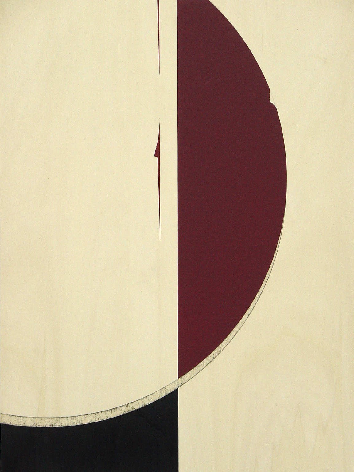 08.12, 2008, acrylic on plywood, 80 x 60 cm