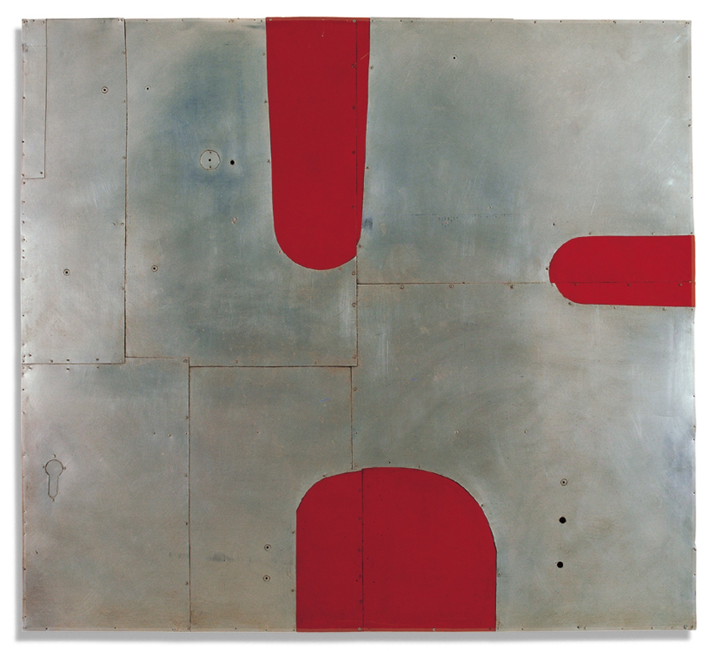 Conrad Marca-Relli,L-1-63 X-K-120, 1963,collage and mixed media,162.5x179cm,64×70 1:2 in(CMR300525)