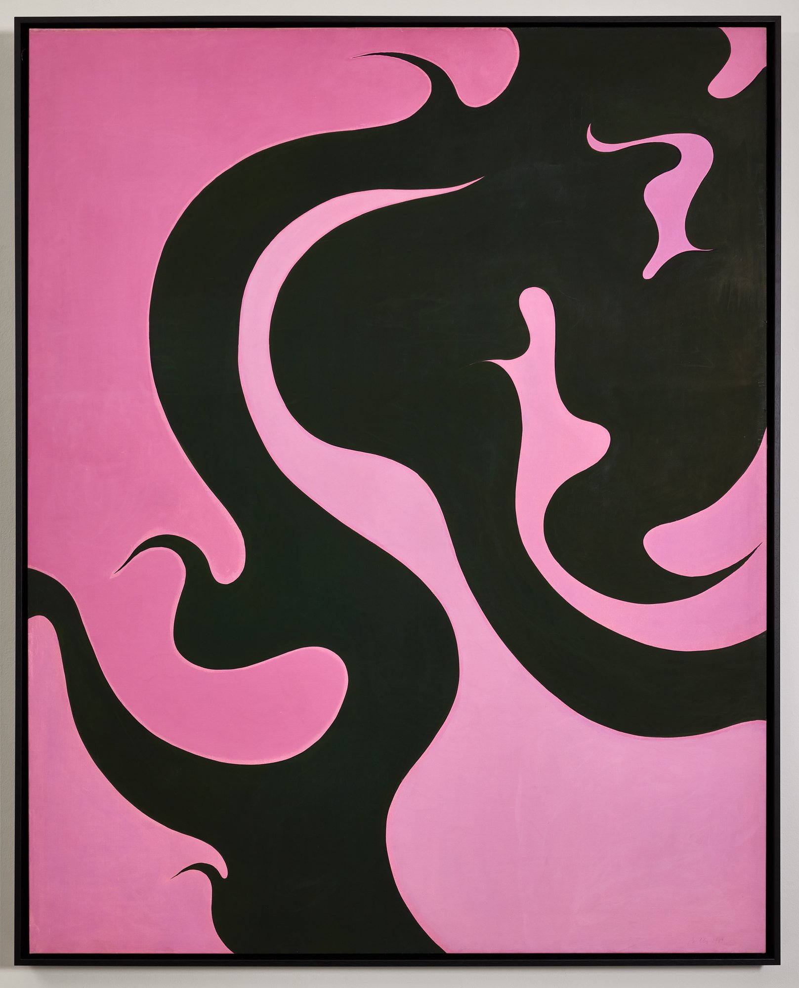 Luigi Boille, Il ritorno del Cigno, 1969, oil on canvas, 162 x 129 cm (LBo303450)_A