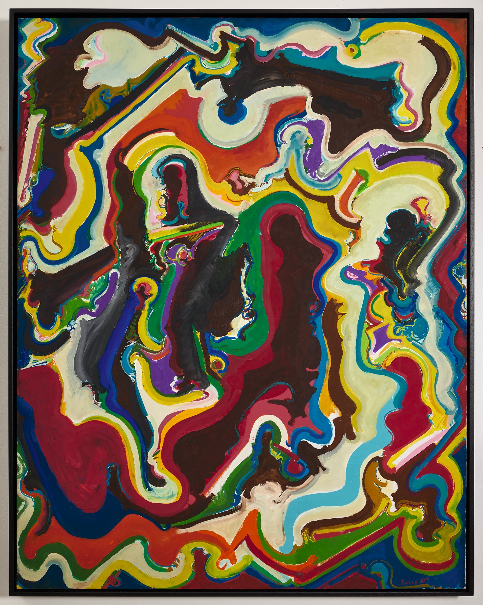 Luigi Boille, Untitled, 1965, oil on canvas, 145 x 114 cm (LBo303301)_A