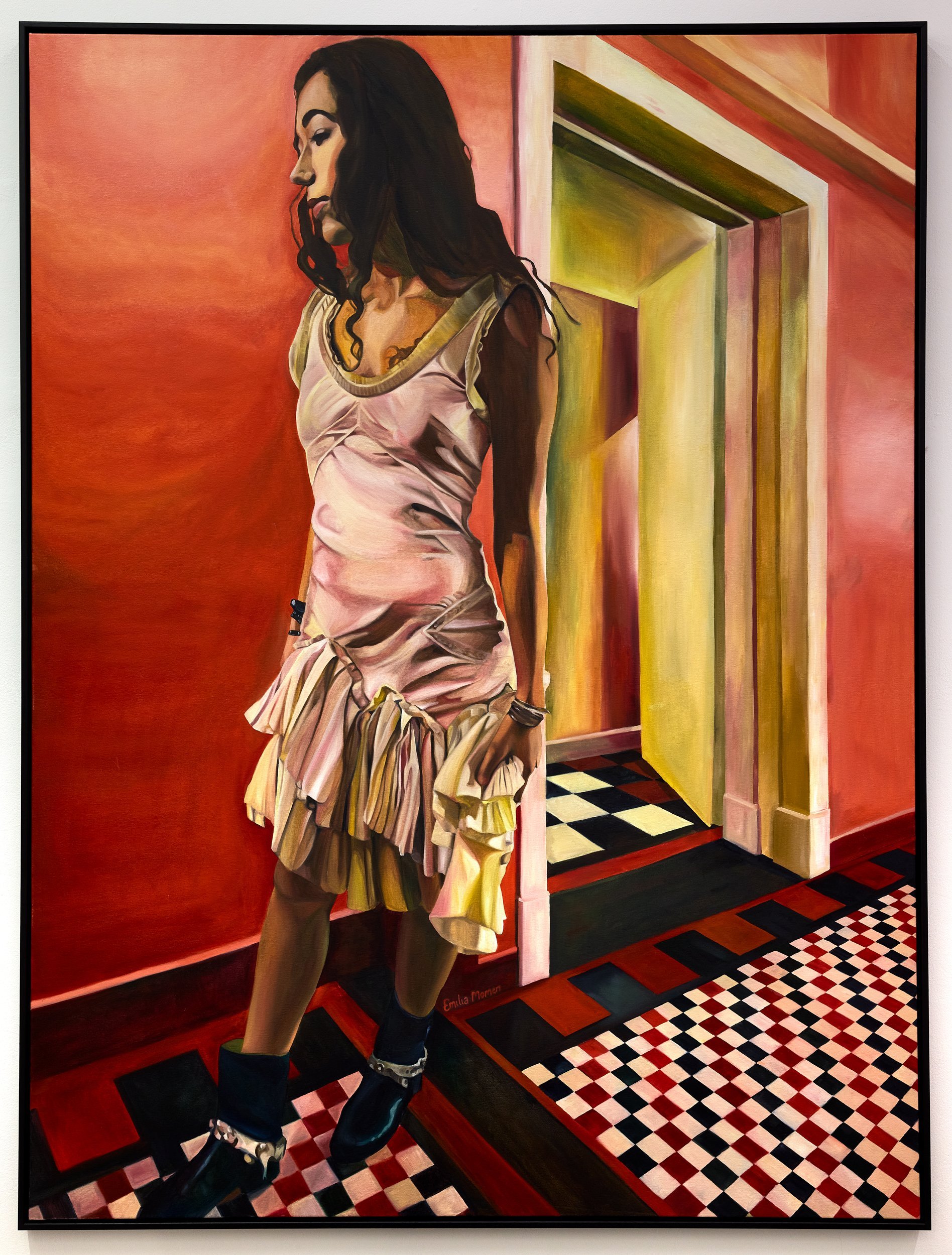 Emilia Momen, 21, 2023, oil on canvas, 200 x 150 cm, EMo300113