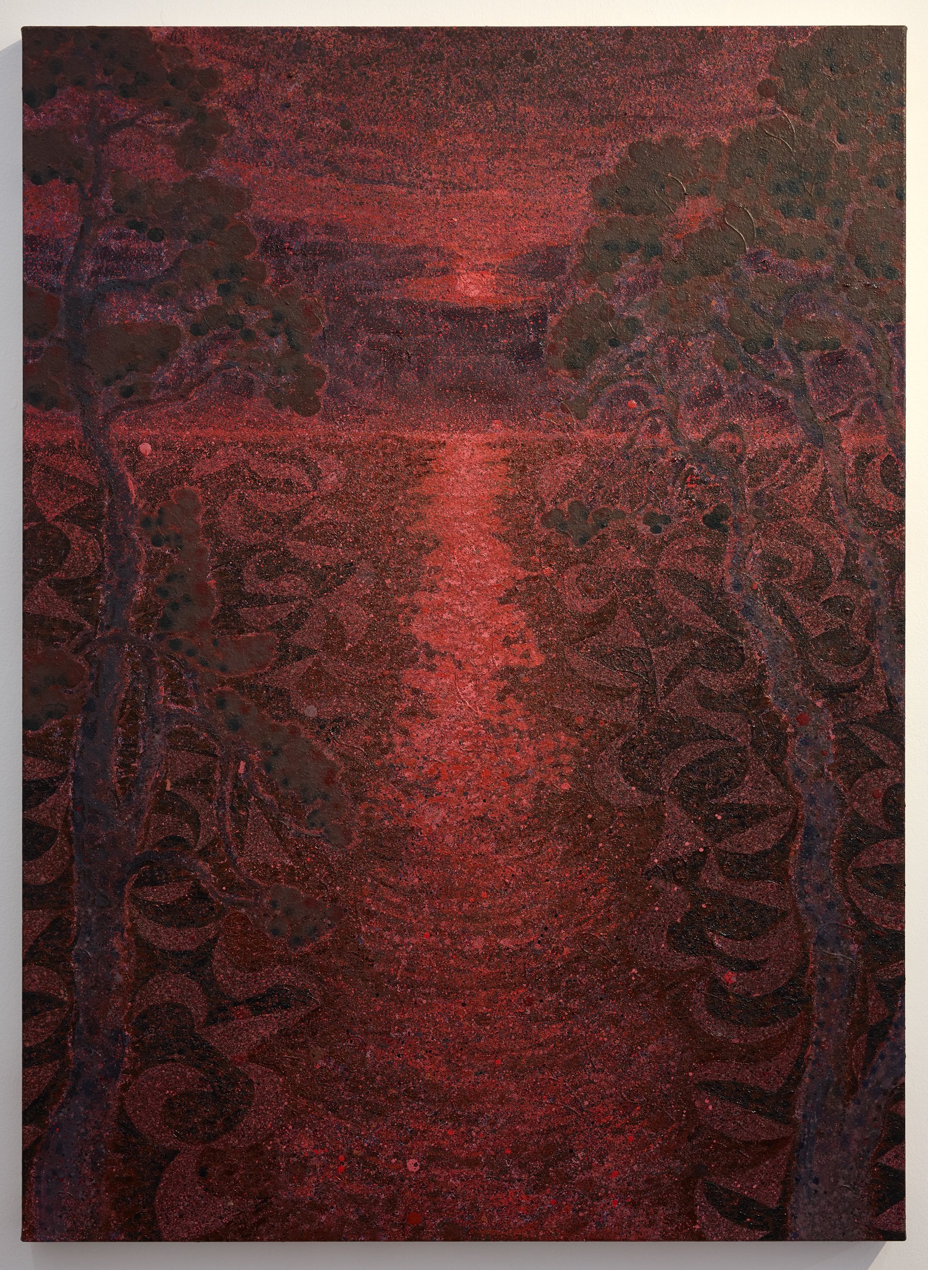 Josh Raz, Gloaming, 2023, oil on canvas, 110 x 80 cm, JRa300011
