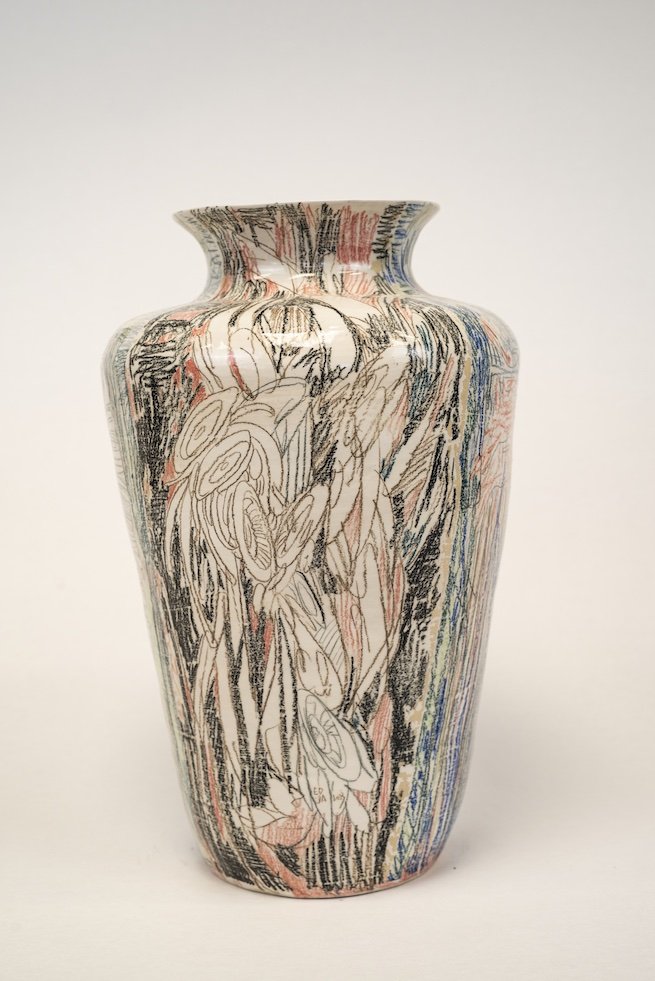 Edward Hongyi, At Long as Love III, 2023, ceramics, 30 cm (h) copy