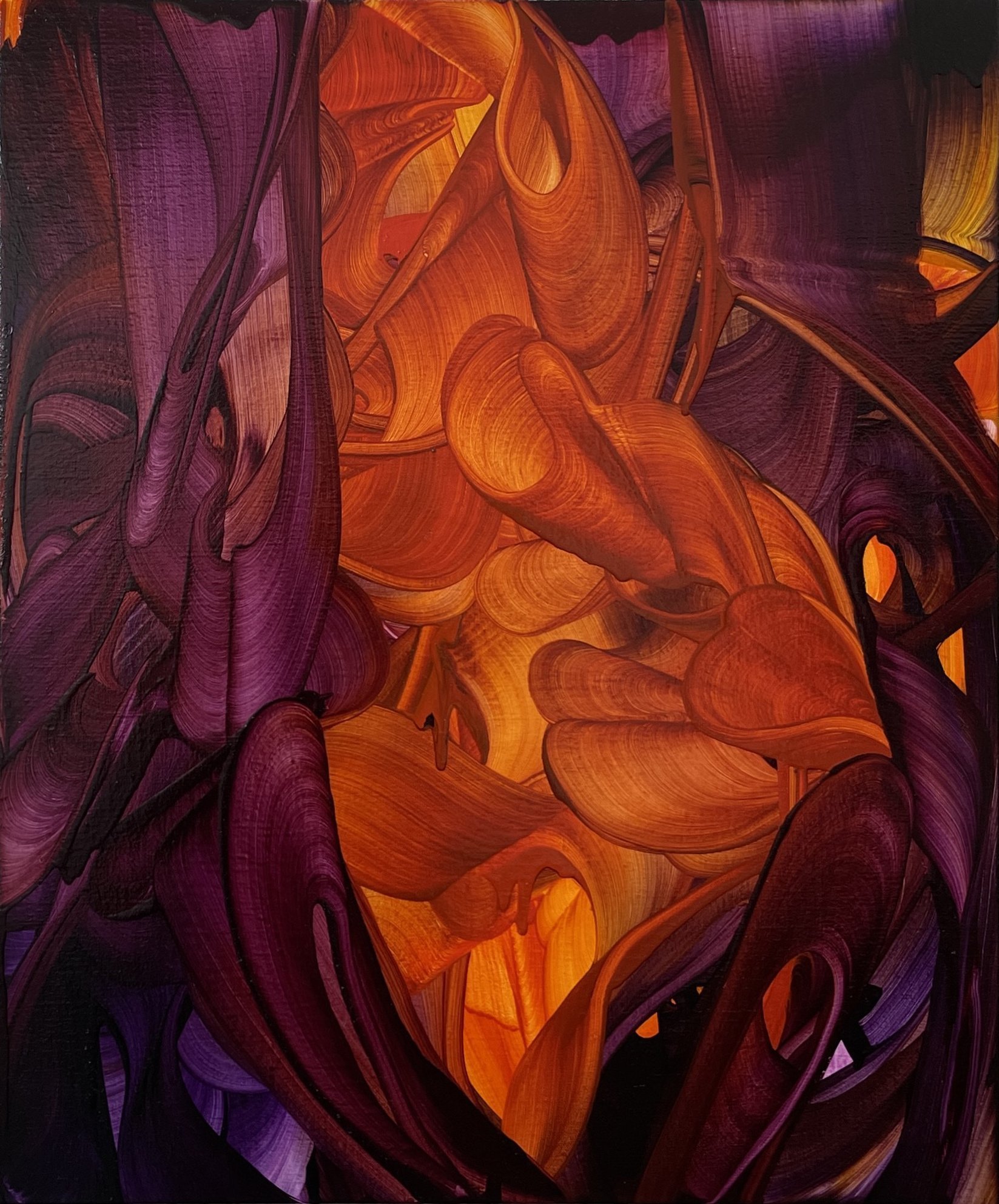 Michele Fletcher, Seasonal Advice, 2025, oil on linen, 60 x 50 cm