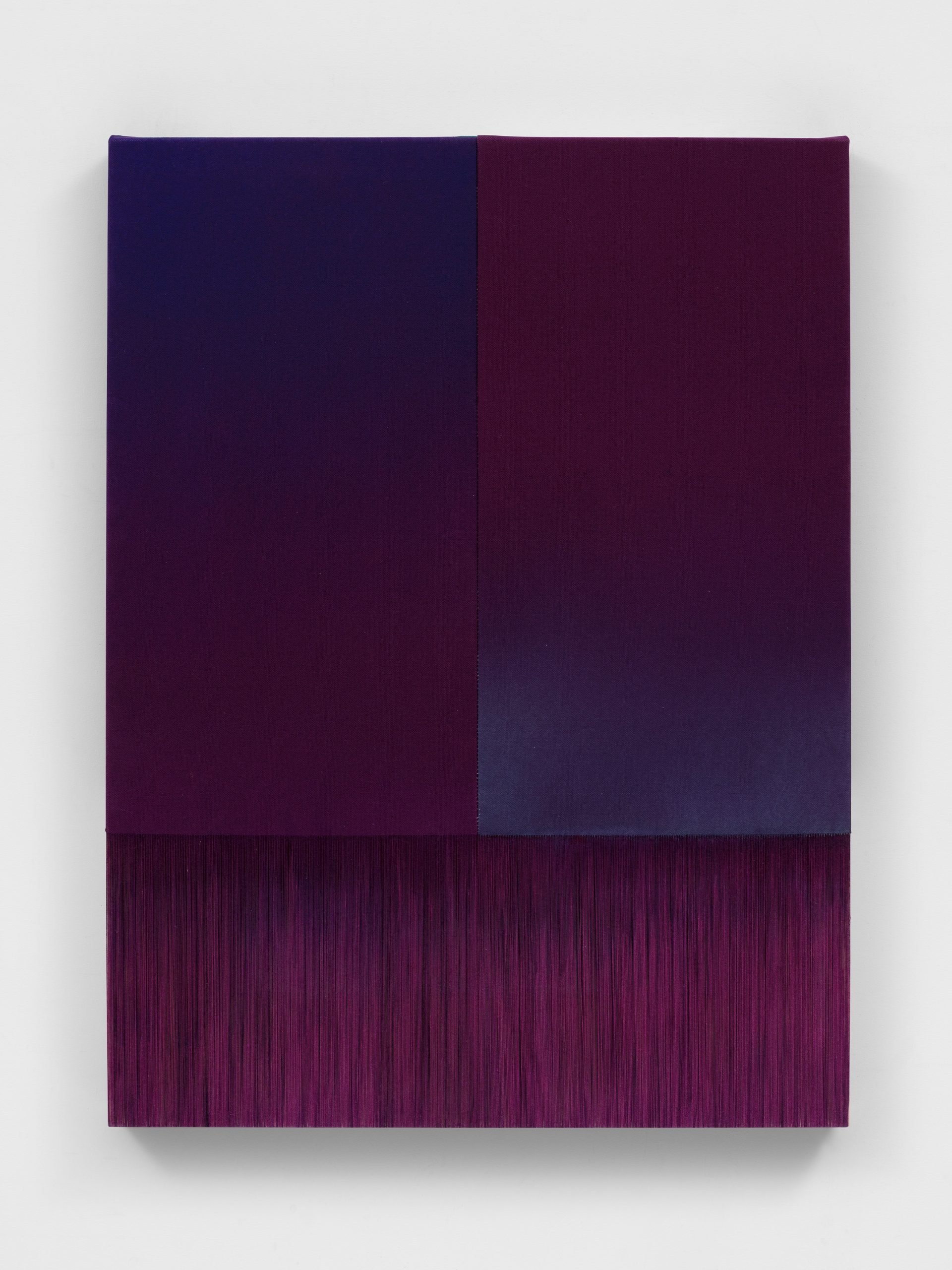 Rebecca Ward, veil, 2026, acrylic and dye on canvas, 61 x 45.7 cm, 24 x 18 in