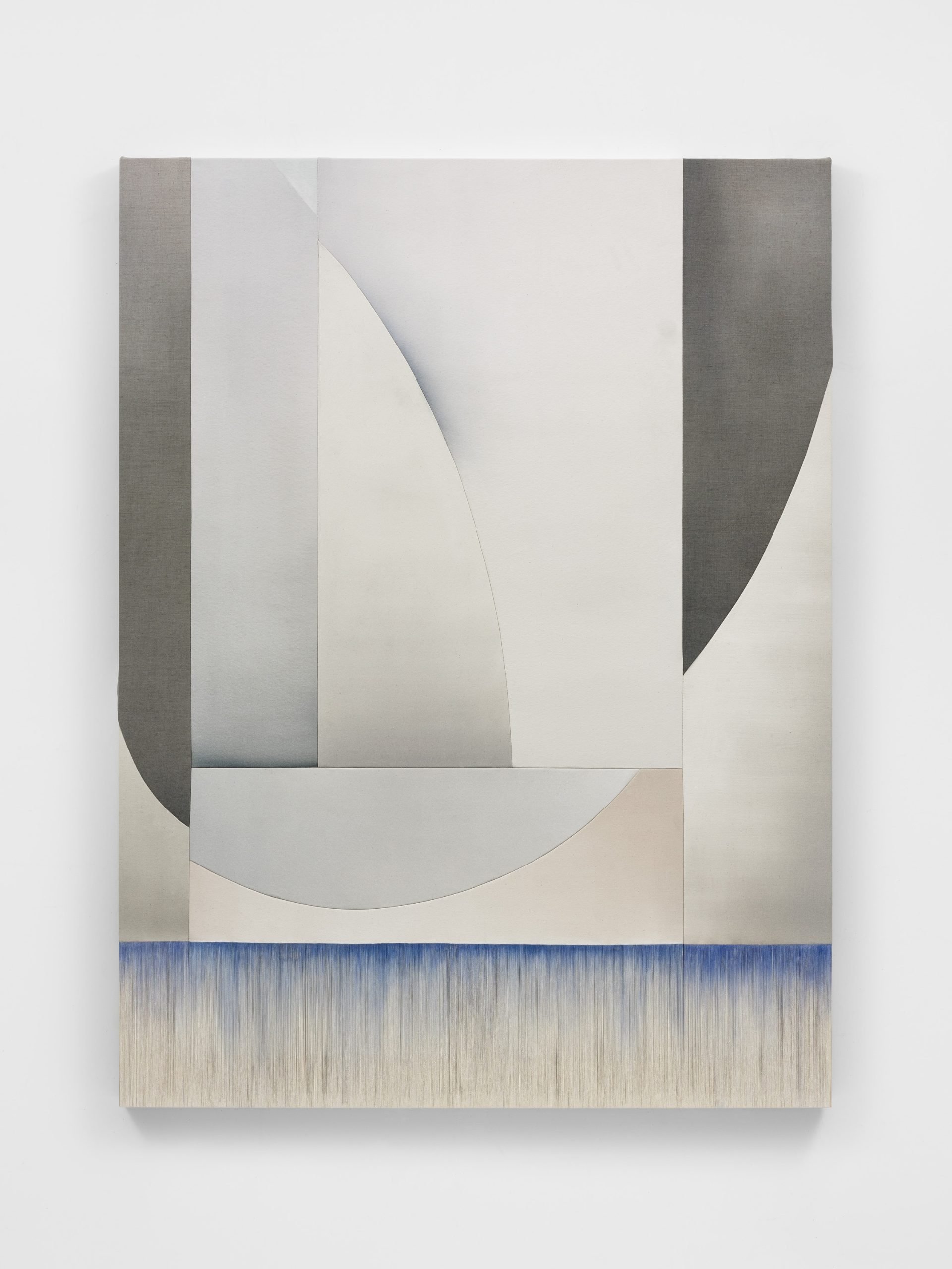 Rebecca Ward, apparition, 2026, acrylic on canvas and linen, 152.4 x 114.3 cm, 60 x 45 in